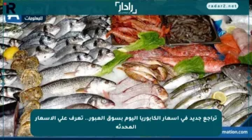 تراجع جديد في أسعار الكابوريا اليوم بسوق العبور.. تعرف على الأسعار المحدثة